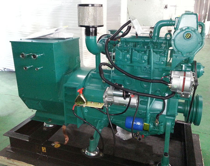 θαλάσσιο weichai γεννητριών 30kva diesel 60hz 440V 20kva για να επιπλεύσει την έγκριση κατηγορίας φορτηγίδων CCS