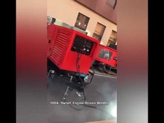 Συσκευή συγκόλλησης Miller Arc 400A 300A Γεννήτρια ντίζελ Τρέιλερ Μηχανή συγκόλλησης 500A