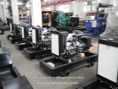 Γεννήτρια ντίζελ κινητήρα Perkins 20kva 404A-22G1