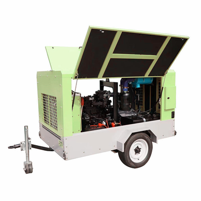 Φορητός αεροσυμπιεστής 16bar 250CFM 400CFM για κινητό φορτηγό