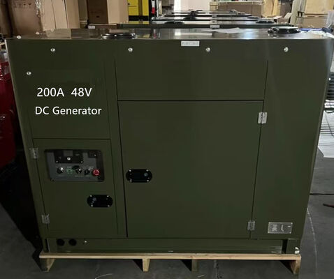 Γεννήτρια ντίζελ 48V DC με αυτόματη εκκίνηση/διακοπή και φόρτιση μπαταρίας 250A 300A για τηλεπικοινωνίες