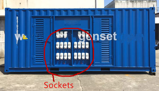 Μηχανή Cummins Reefer Container Genset Power Pack με δοχεία