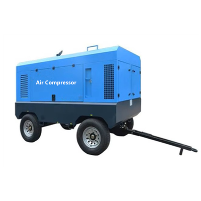 ingersoll rand 550cfm 350cfm κινητήρας ντίζελ 12 bar φορητός συμπιεστής αέρα για γεωτρήσεις πετρώματος