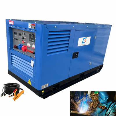 Κινητό ρυμουλκούμενο 800A 400A 430A 500Amp μηχανή συγκόλλησης κινητήρα ντίζελ 2 x 2 άτομα γεννήτης συγκόλλησης