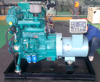 Δροσισμένη 8kw diesel μικρών βαρκών 10kva θαλάσσια πολλαπλή εξάτμισης γεννητριών νερό υγρή