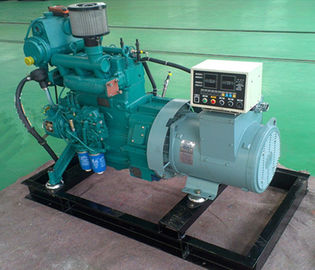 Δροσισμένη 8kw diesel μικρών βαρκών 10kva θαλάσσια πολλαπλή εξάτμισης γεννητριών νερό υγρή