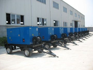 Κινητό νερό γεννητριών 65Kva 150kw 100kva diesel Perkins καροτσακιών που δροσίζεται