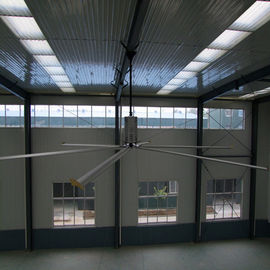 ανώτατος ανεμιστήρας 1.1kw αερόψυξης 16ft 20ft HVLS για το φάρμα πουλερικών ζωικού κεφαλαίου