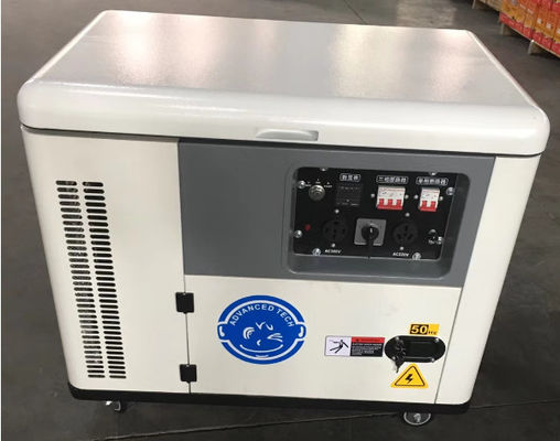 ενιαία φάση 3000rpm γεννητριών diesel 6kva 8kva 10kva δροσισμένη αέρας Genset